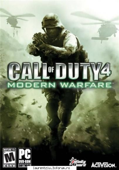 call of duty 4 modern warfare     
game slices out one the most game of the year. with an arsenal of