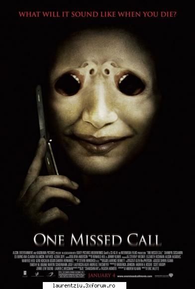 :hi:  :hi:  :hi: one missed call (2008) camrip xvid
