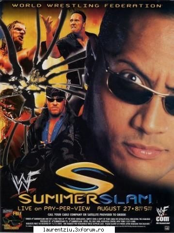 wrestling summerslam 2000 1.right censor rikishi too road eddie guerrero val venis trish  [ic