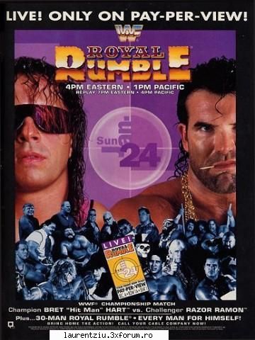 wrestling royal rumble 1993:cd    