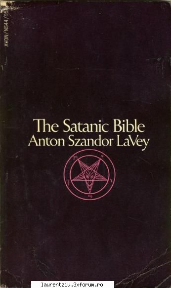the satanic bible edition
