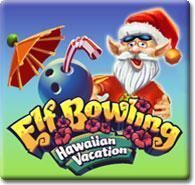 elf bowling hawaiian vacation you thought santa's elves were crazy before, just wait until you see