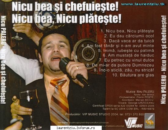 nicu-bea chefueste album full download link :play list 1.nicu bea, nicu plateste (4:31) 2.eu dau SEFU'