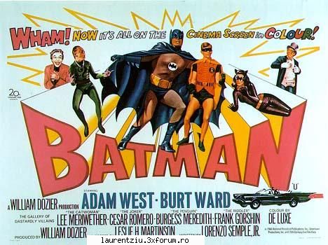 batman the original movie (1966) when the four greatest arch join forces, their only objective can SEFU'