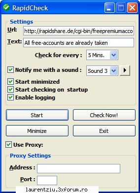 rapidcheck v0.5 rapidcheck tool that checks whether any free accounts are available stays system