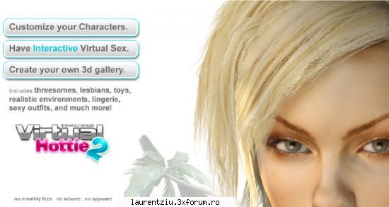 virtual hottie mirror hottie the most advanced sex simulation game, featuring lebians, toys, 3somes,