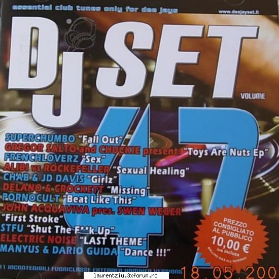 set volume 47(house 2007) set volume salto and are system vocal and and club like this(porno funk