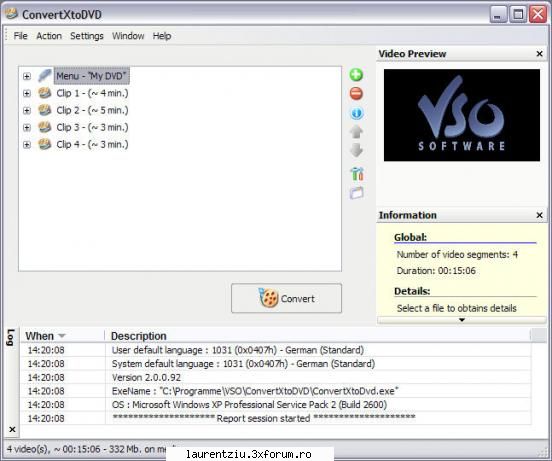 presupun ca te referi la un dvd-player fara divx.
 
e cel mai rapid program, faci un videocd in juma