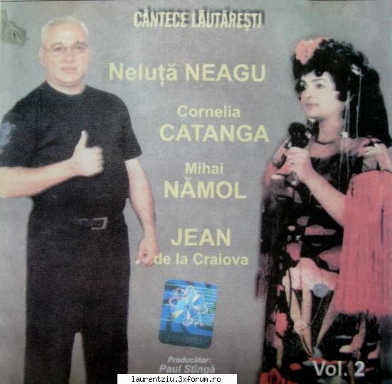 cantece lautaresti vol.2(cd cantece lautaresti neagu-fata mea m-a neagu-esti mea craiova-eu sunt