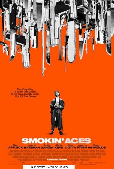 smokin' aces (2007) dvdrip mob boss primo sparazza has taken out hefty contract buddy israel--a