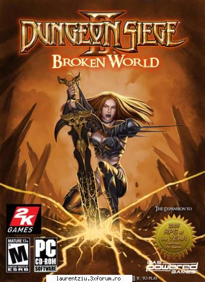 dungeon siege broken world code:pass: