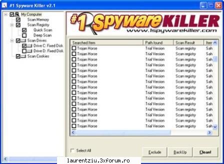 spyware killer spyware killer software scans your computer for the tons adware, spyware, malware,