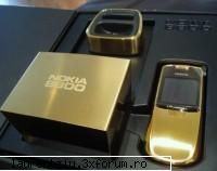 top cele mai scumpe telefoane din lume! gold edition nokia 8800 phone $2,700 (£1,459) SEFU'