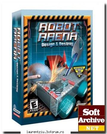 robot arena game robotic and combat. sequel the original robot arena. it's game based robotic combat