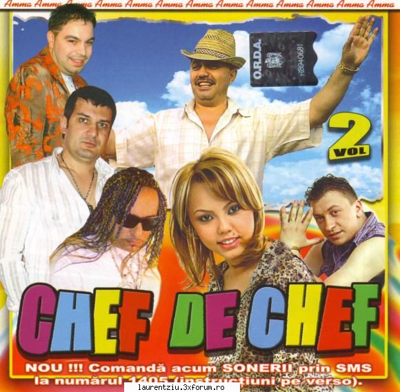 chef chef vol.2 top03.adi valcea & play aj-m-am mine gasesti fac salam-ma peste-ca fratii aur-am