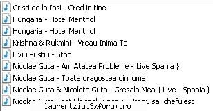 play list SEFU'