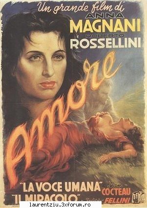 l'amore (1948) imdb urcat acest film roberto rossellini (dupa scenariu jean cocteau federico SEFU'