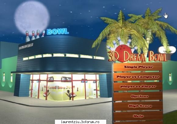 3D Dream Bowl - 3D Dream Bowl is a 3D Bowling game with cutting - Games