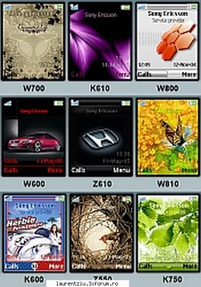78 Themes For Sony Ericsson - Here is a collection of 78 themes for the - Tehnologie Mobila