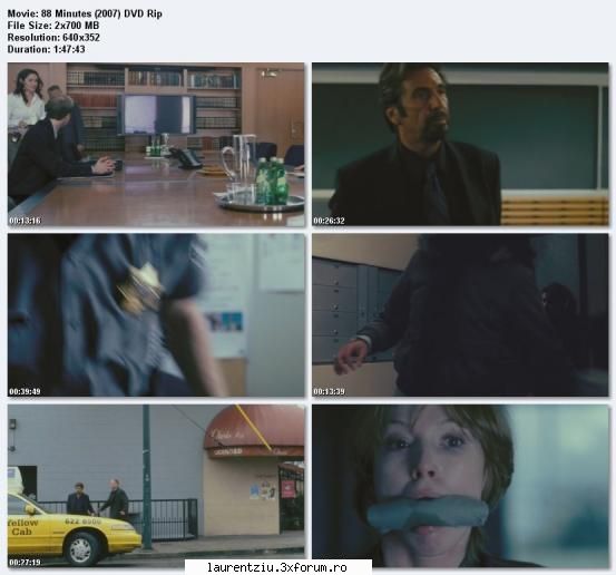 88 Minutes (2007) - Summary Jon Avnet directs Al Pacino in the - Filme
