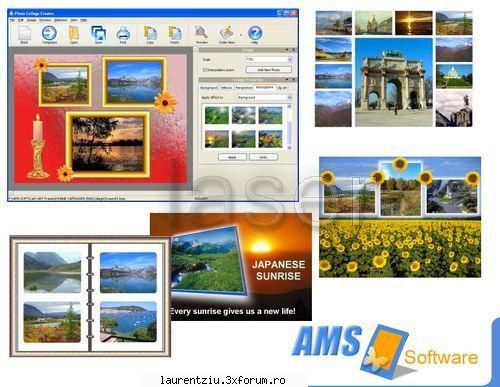 AMS Photo Collage Creator 3.15 - Photo Collage Creator is advanced digital - Software PC