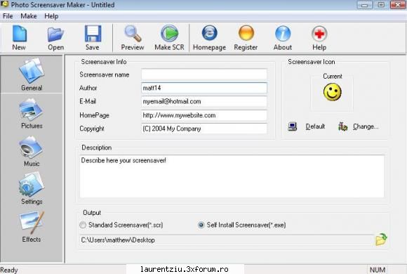 AOne Photo Screensaver Maker v6.2.0 - Photo screensaver maker is a tool to help you - Software PC
