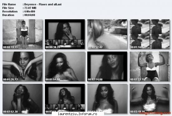 Beyonce - cele mai recente video - Beyonce - Flaws and all DVDrip Download Link - Videoclipuri