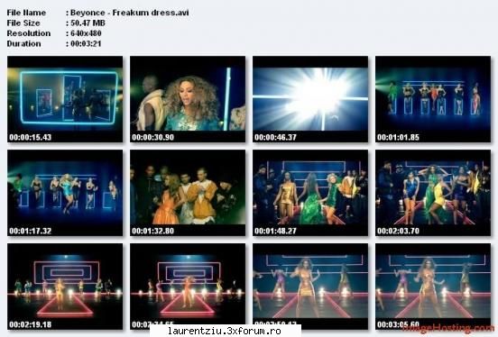 Beyonce - cele mai recente video - Beyonce - Freakum dress DVDrip Download Link - Videoclipuri