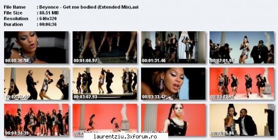 Beyonce - cele mai recente video - Beyonce - Get me bodied DVDrip Download link - Videoclipuri