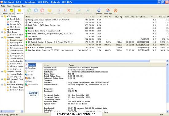 BitComet 0.86 - BitComet is a p2p file-sharing freeware fully - Software PC