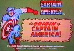 Captain America 1966 - This show aired as part of the Marvel Superheroes - Desene animate