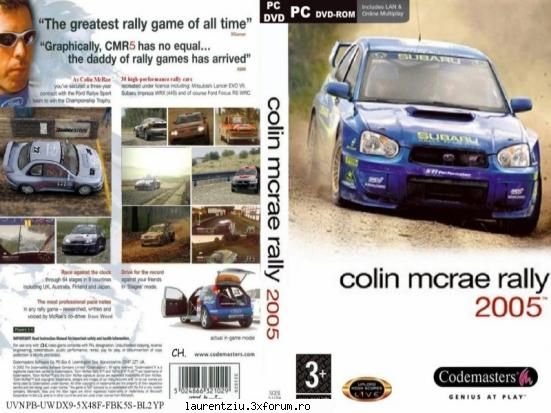 Colin McRae Rally 2005-full iso - Colin McRae Rally 2005 Rating: 9.1 Format: DVD - Games