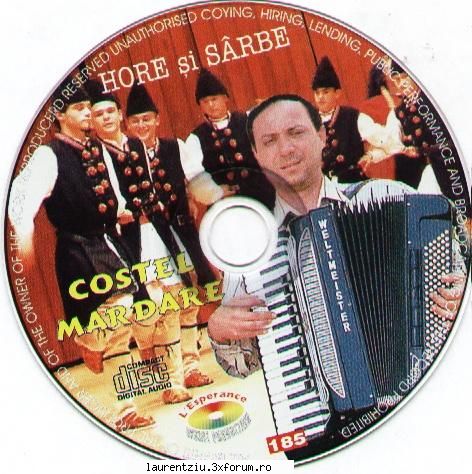 Costel Mardare - Hore si Sarbe - laurentziu20 - Muzica Populara