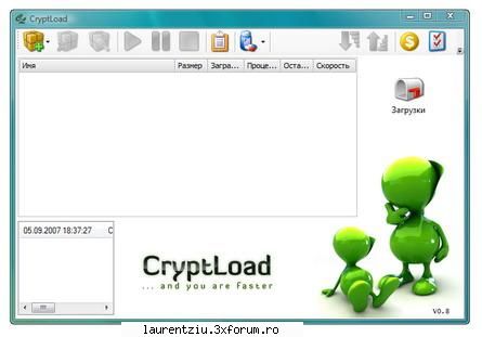 CryptLoad - CryptLoad 1.0.2 ofera tot ceea ce obtineti de la - Software PC