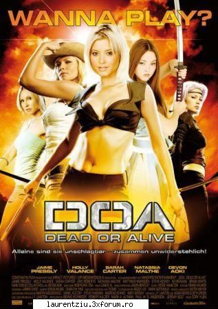 a number of fighters are invited to doa, an martial arts contest. they travel to the tournament