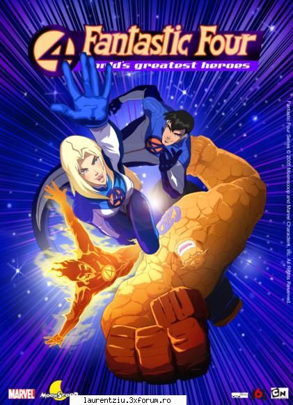 Fantastic Four - The Animated Series (1990) - Info: Fantastic Four is an animated series - Desene animate