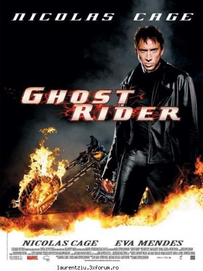 Ghost Rider (2007) DVDRip - Based on the Marvel character, stunt motorcyclist - Filme