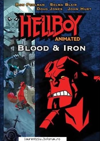 Hellboy-Animated: Blood and Iron - In 1939, young Professor Bruttenholm destroyed - Desene animate