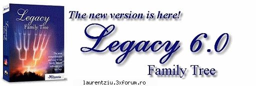 Legacy6 Deluxe - Code: Legacy Family Tree is one of the best - Software PC