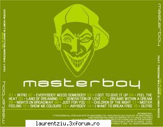 MASTERBOY Feat. FREEDOM WILLIAMS & LINDA ROCCO - US Album (2006) - julya - International Music
