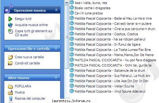 Matilda Pascal Cojocarita - selectie - laurentziu20 - Muzica Populara