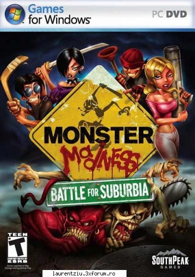 Monster Madness Battle for Suburbia - addicted - Games