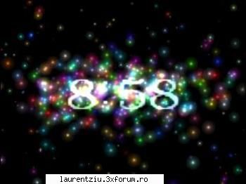 Neon Clock Screensaver v - Big digital clock and beautiful 3D Screensaver - Software PC