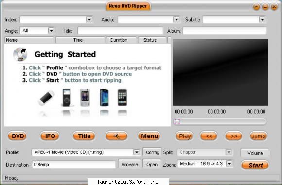 Nevo DVD Ripper 2008 - Nevo DVD Ripper is a powerful and easy-to-use DVD - Software PC