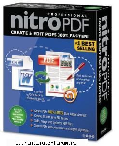 Nitro PDF Professional 5.1.1 | - Nitro PDF Professional 5.1.1 | 41.2 MB Nitro PDF - Software PC