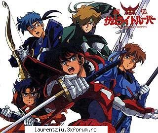 Ronin Warriors - Five young samurai warriors, each with their own - Desene animate