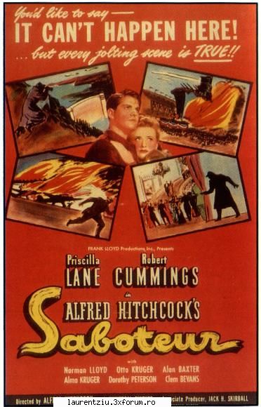 Saboteur (1942) - Saboteur (1942) When sabotage destroys part of an - Filme Vechi