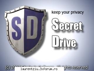 SecretDrive 1.21 - SecretDrive is a small, efficient and reliable - Software PC