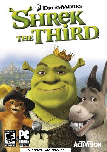 Shrek the Third - In Shrek the Third, players adventure as Shrek - Games