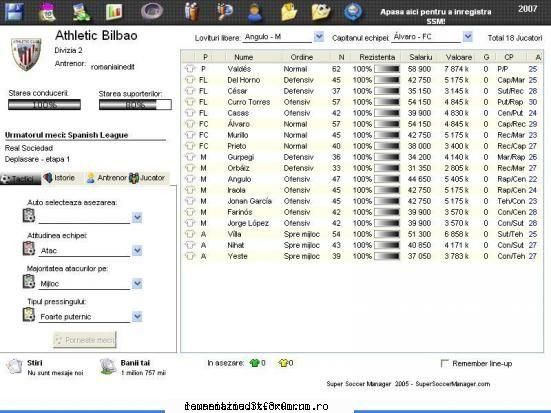 Super soccer manager - Anca - Games